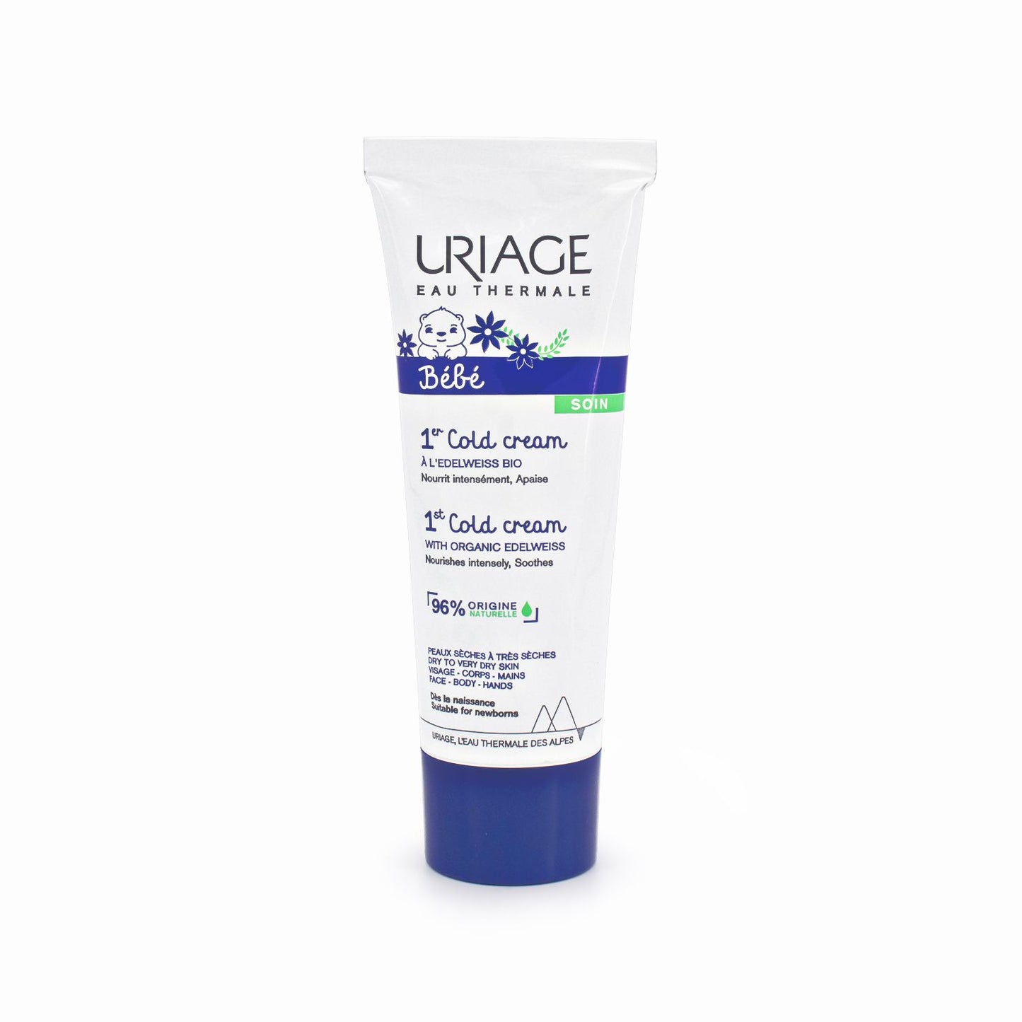 Uriage Bebe Ultra-Nourishing 1st Cold Cream 75ml - Imperfect Box